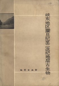Sinian to Permian Stratigraphy and Paleontology of East Changjiang River Area (Xiadong Diqu Zhendanji Zhi Erdieji Dicheng Gushengwu) (Used)