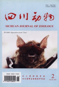Sichuan Journal of Zoology (Vol.20, No.2, 2001)