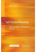 Self-Excited Vibration: Theory, Paradigms and Research Methods