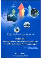 ISJPPE 2012 Proceeding of 4th International Symposium on Jet Propulsion and Power Engineering