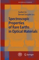 Spectroscopic Properties of rare earths in Optical materials