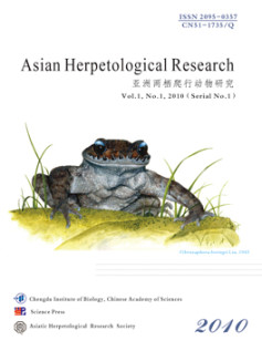 Asian Herpetological Research Vol.1,No.1,2010(Serial No.1)