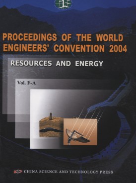 Proceedings of the World Engineers’ Convention 2004 (8 Volumeset) - Resources and Energy(vol.F-A) (out of print)