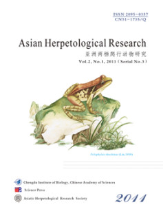 Asian Herpetological Research Vol.2,No.1,2011(Serial No.3)