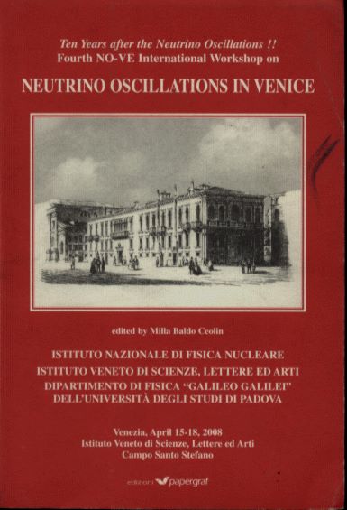 Fifty years after the Neutrino esperimental discovery- Third NO-VE International Workshop on: Neutrino Oscillations in Venice (Venezia, February, 2006)