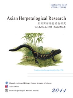 Asian Herpetological Research Vol.2,No.2,2011(Serial No.4)