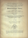 Paleontologia Sinica (Series A, Vol I, Fascicle 4) On Drepanophycus, Protolepidodendron and Protopteridium with Notes on the Paleozoic Flora of Yunnan 