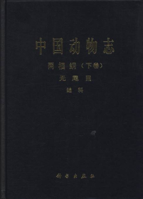 Fauna Sinica: Amphibia（Vol.3）Anura Ranidae