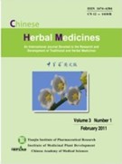 Chinese Herbal Medicines (CHM) 2011 Vol.3 No.1