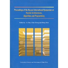 Proceedings of the Second International Symposium on Parallel Architectures,Algorithms and Programming