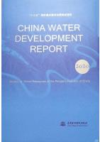 CHINA WATER DEVELOPMENT REPORT 2020