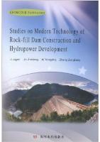 Studies on Modern Technology of Rock-fill Dam Construction and Hydropower Development