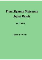 Flora Algarum Sinicarum Aquae Dulcis (Vol.1-Vol.14 collected Ebook PDF) 