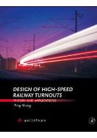 Design of High Speed Railway Turnouts Theory and Application