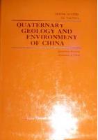 Quaternary Geology and Environment of China